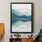 Icicle Range I - Modern Framed Canvas Print