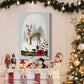 Snow Globe Village Collection B - Gallery Wrapped Canvas