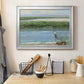 Wading at Dusk Premium Classic Framed Canvas - Ready to Hang