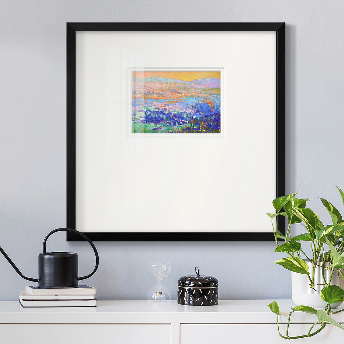 Meet Me and the Edge of Dreams Premium Framed Print Double Matboard