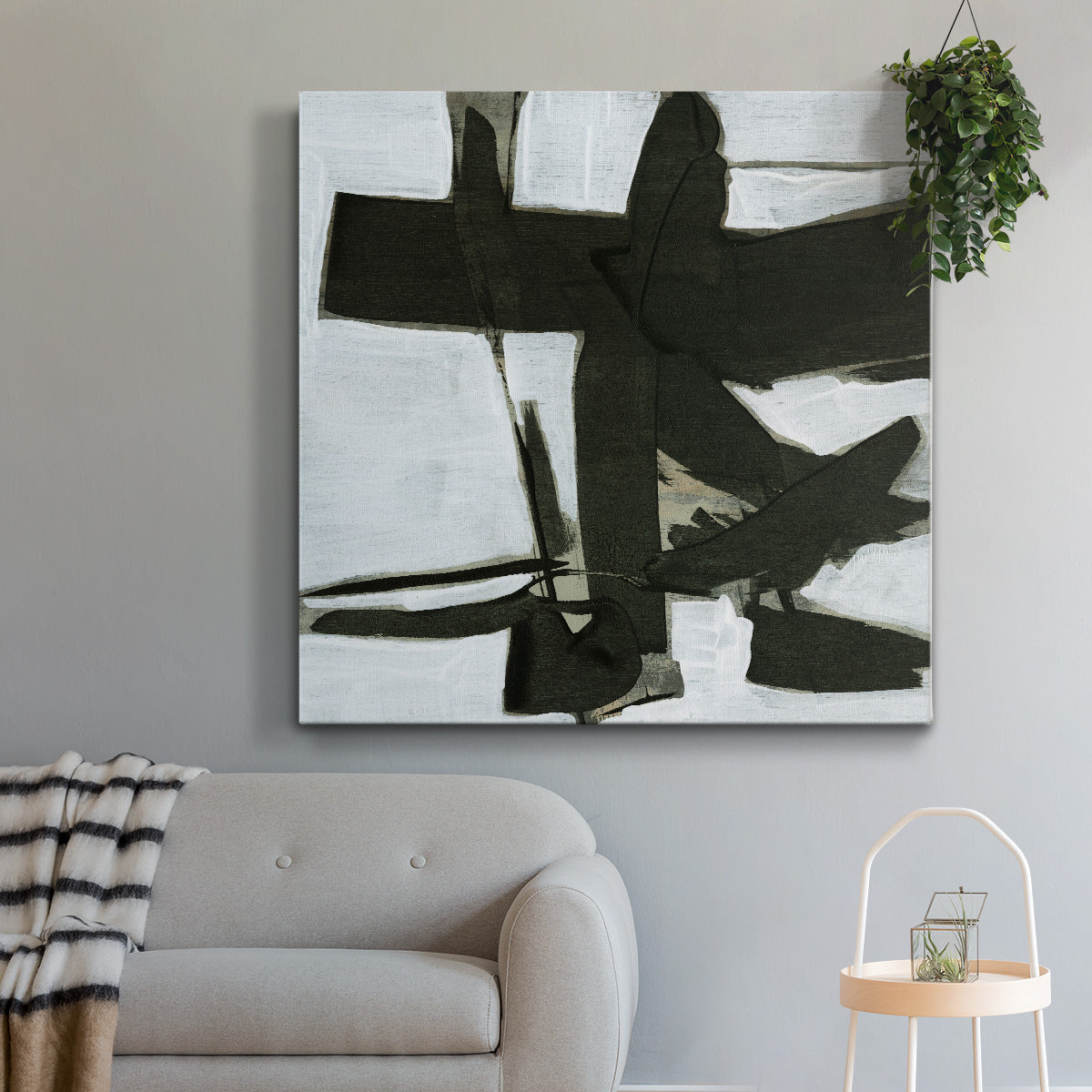 Ode an Kline III - Canvas Art Print