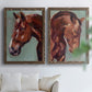 Paint by Number Horse I - Premium Framed Canvas 2 Piece Set - Ready to Hang