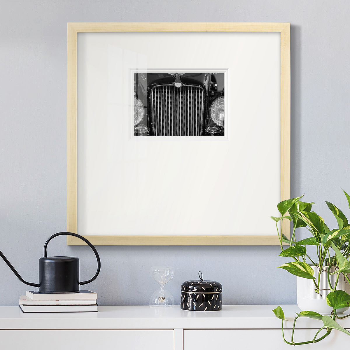 Vroom II- Premium Framed Print Double Matboard