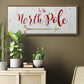 North Pole - Floater Framed Canvas Print
