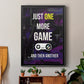 Gamer at Play II - Modern Framed Canvas Print