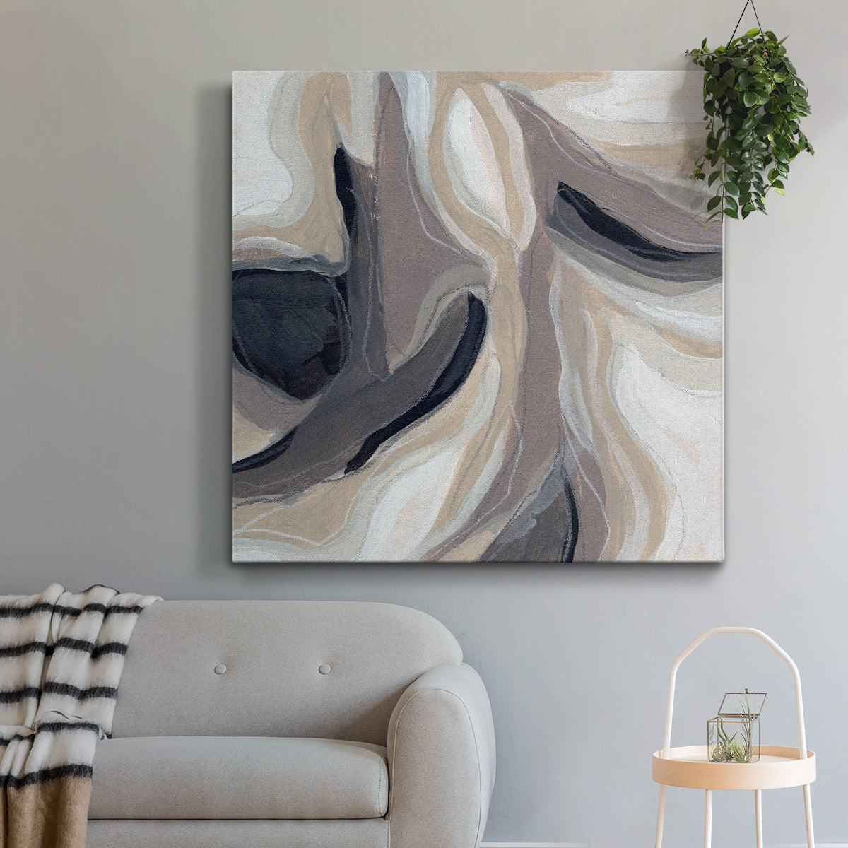 Stone Ripple IV - Canvas Art Print