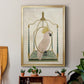 White Cockatoo on Swing - Modern Framed Canvas Print