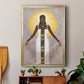 Her Peace - Modern Framed Canvas Print