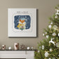 Christmas Fox-Premium Gallery Wrapped Canvas - Ready to Hang