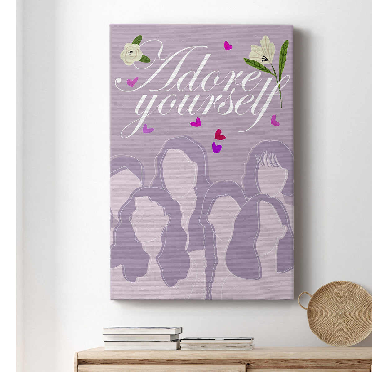 Happy Galentine's Day Collection B - Canvas Art Print