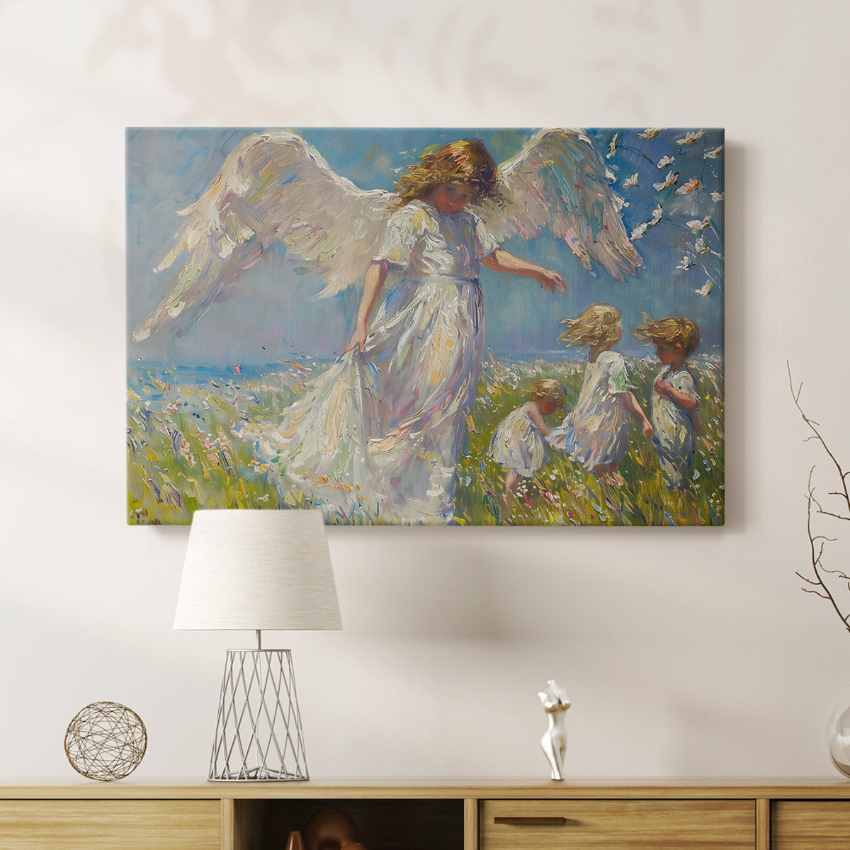 Angel LX - Canvas Art Print