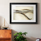 Catching a Metallic Wave - Modern Framed Art Print