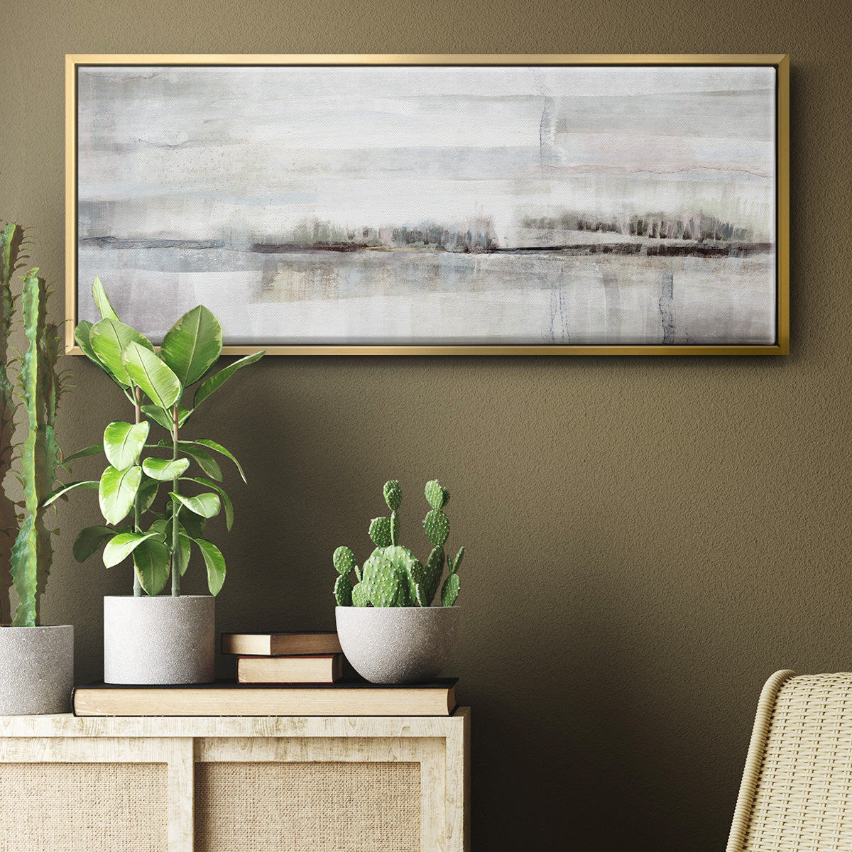 Valley Fair - Floater Framed Canvas Print