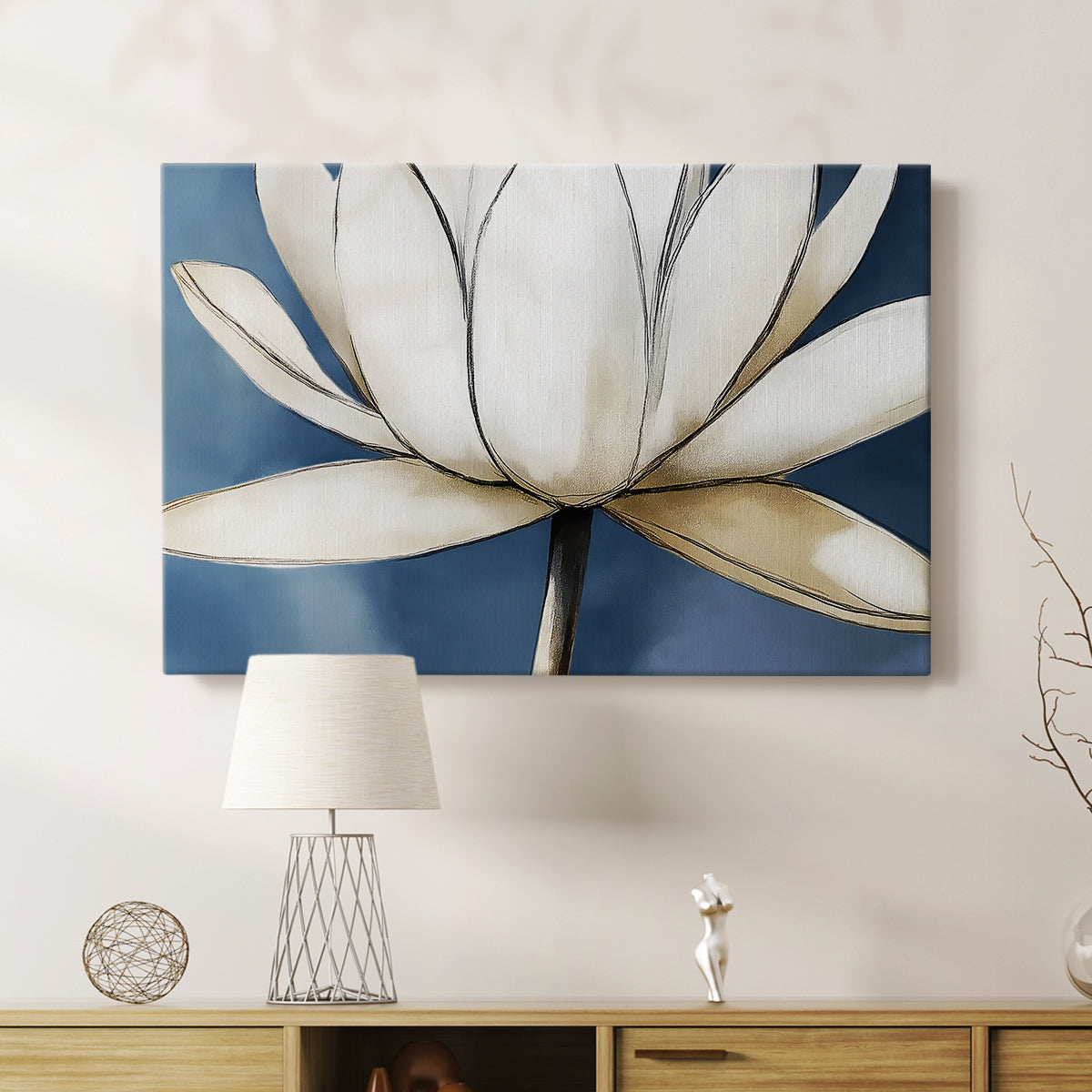 Floral Watercolor XIX - Canvas Art Print