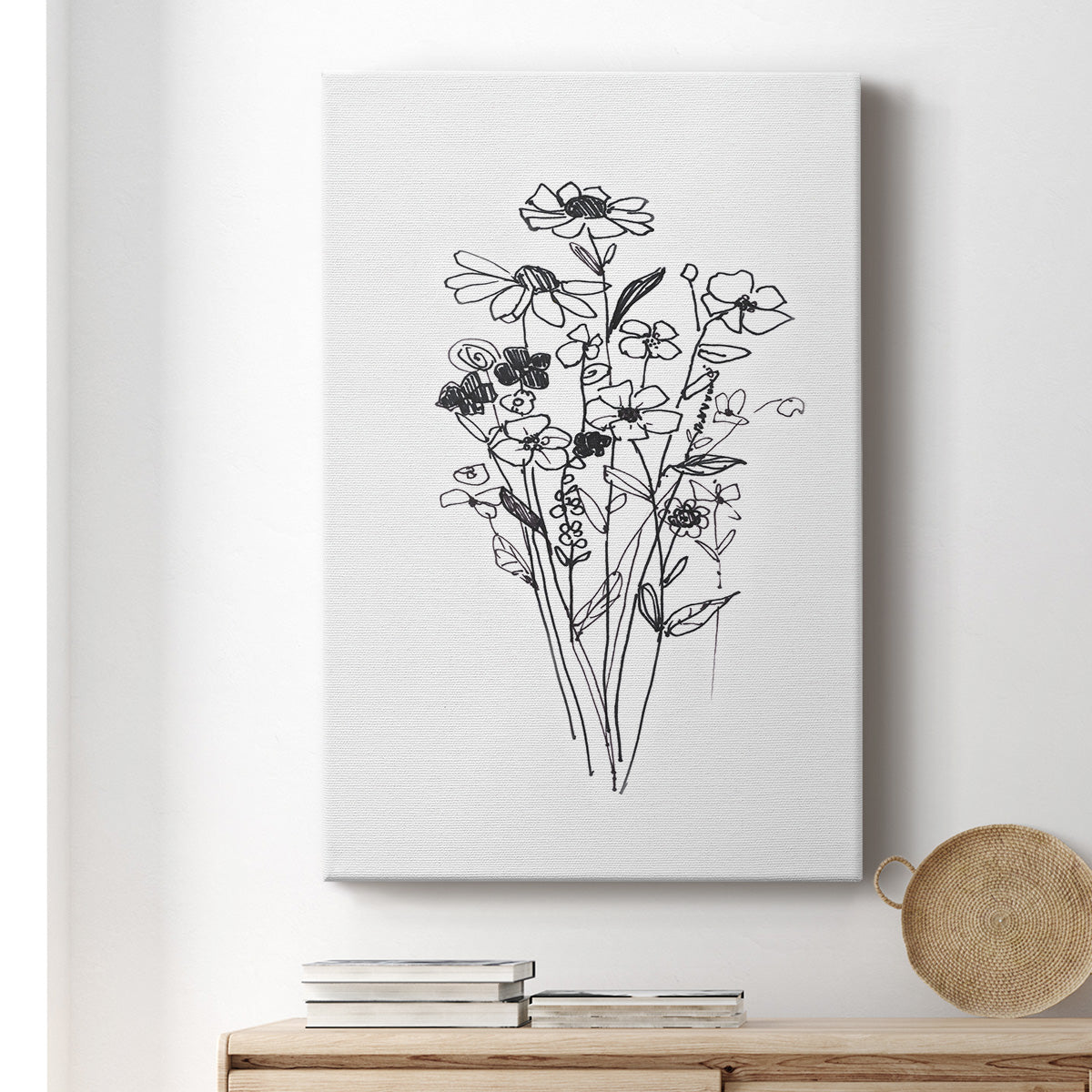 Farmhouse Plants II - Canvas Art Print