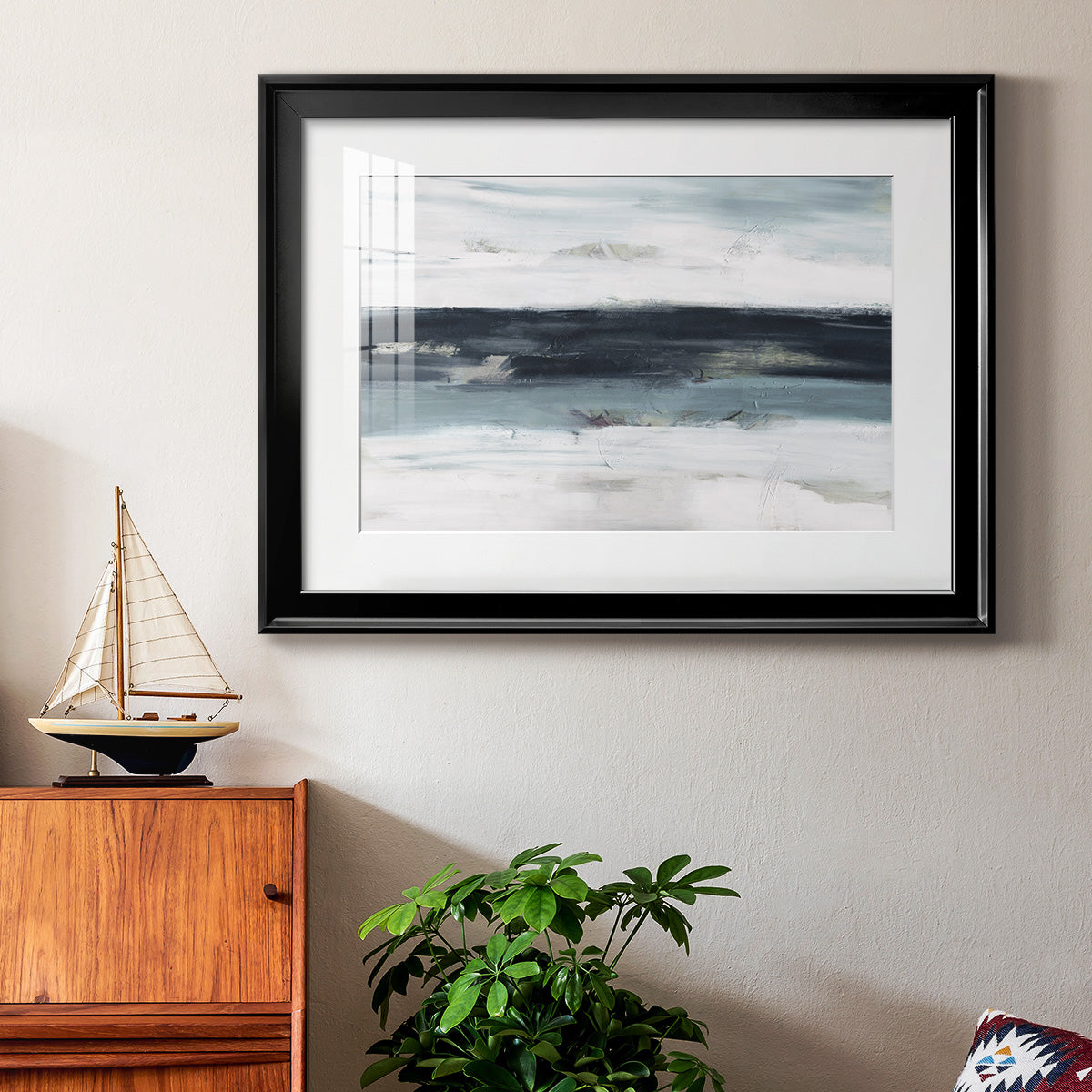 Above Us Premium Framed Print - Ready to Hang