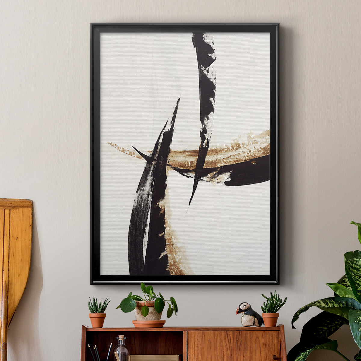 High Style II - Modern Framed Canvas Print