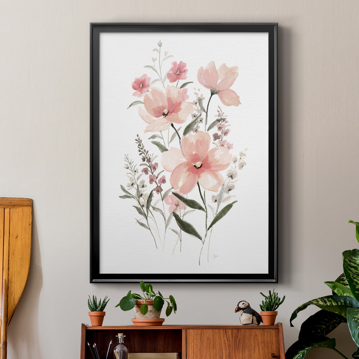 Springs Eden II - Modern Framed Canvas Print