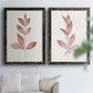 Red Leaf I - Premium Framed Canvas 2 Piece Set - Ready to Hang