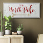 North Pole - Floater Framed Canvas Print