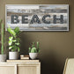 Better at the Beach - Floater Framed Canvas Print