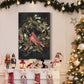 Christmas Cardinal I - Gallery Wrapped Canvas