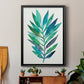 Palm Frond Flow II - Modern Framed Canvas Print