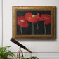 Poppy Trio I Premium Framed Canvas- Ready to Hang