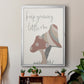 Keep Growing - Modern Framed Canvas Print