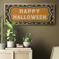 Happy Hallowween - Floater Framed Canvas Print