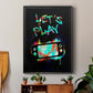 Gamer Tag III - Modern Framed Canvas Print