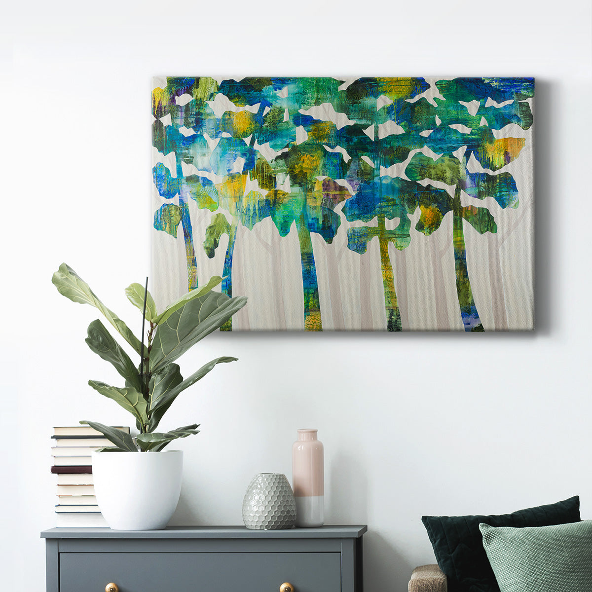 Tall Trees VII Premium Gallery Wrapped Canvas - Ready to Hang