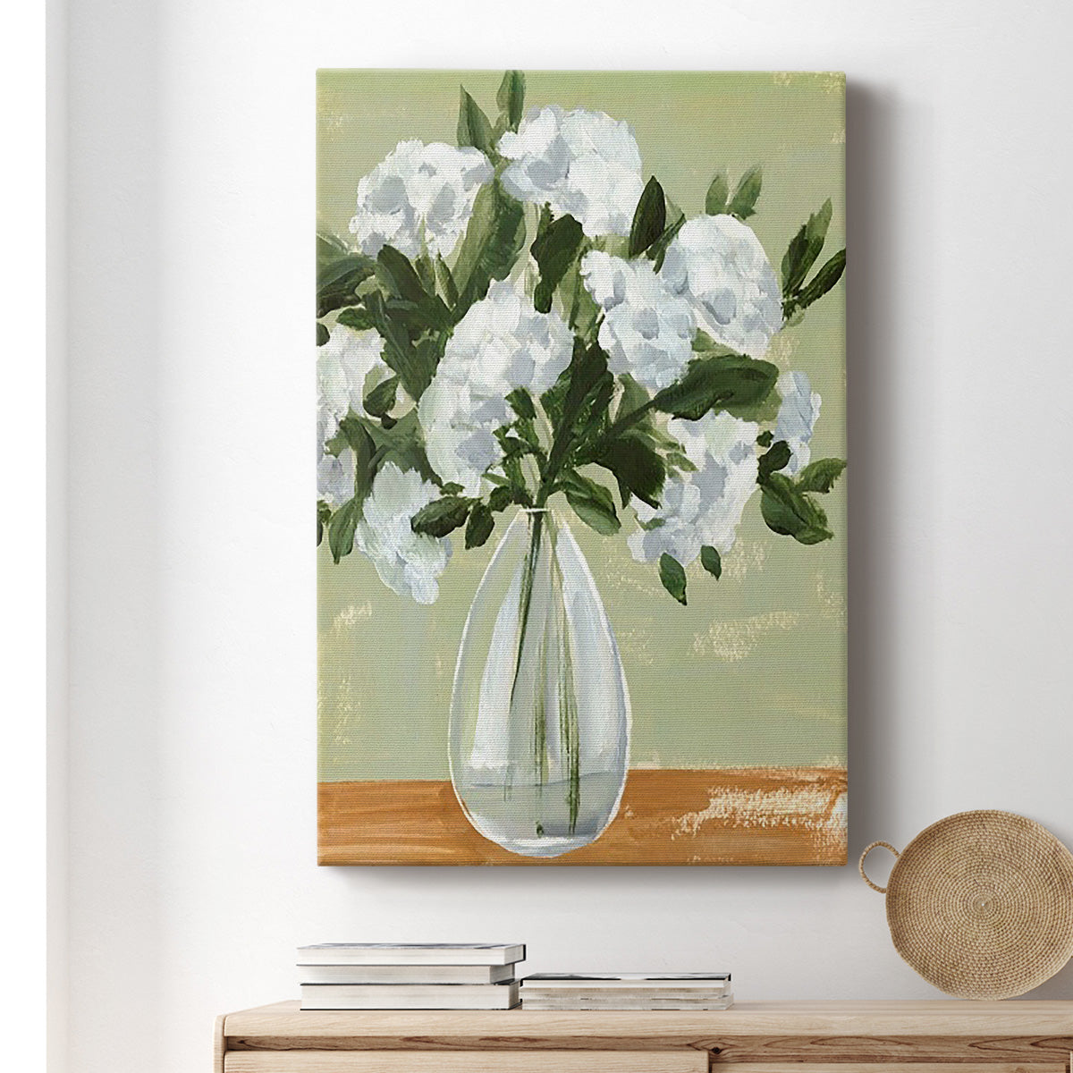 Vased Viburnum II Premium Gallery Wrapped Canvas - Ready to Hang