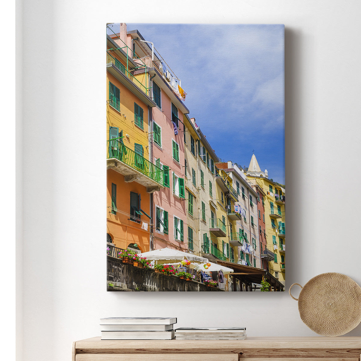 Cinque Terre Premium Gallery Wrapped Canvas - Ready to Hang