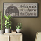 Home & Farm III - Floater Framed Canvas Print