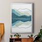 Icicle Range I - Modern Framed Canvas Print