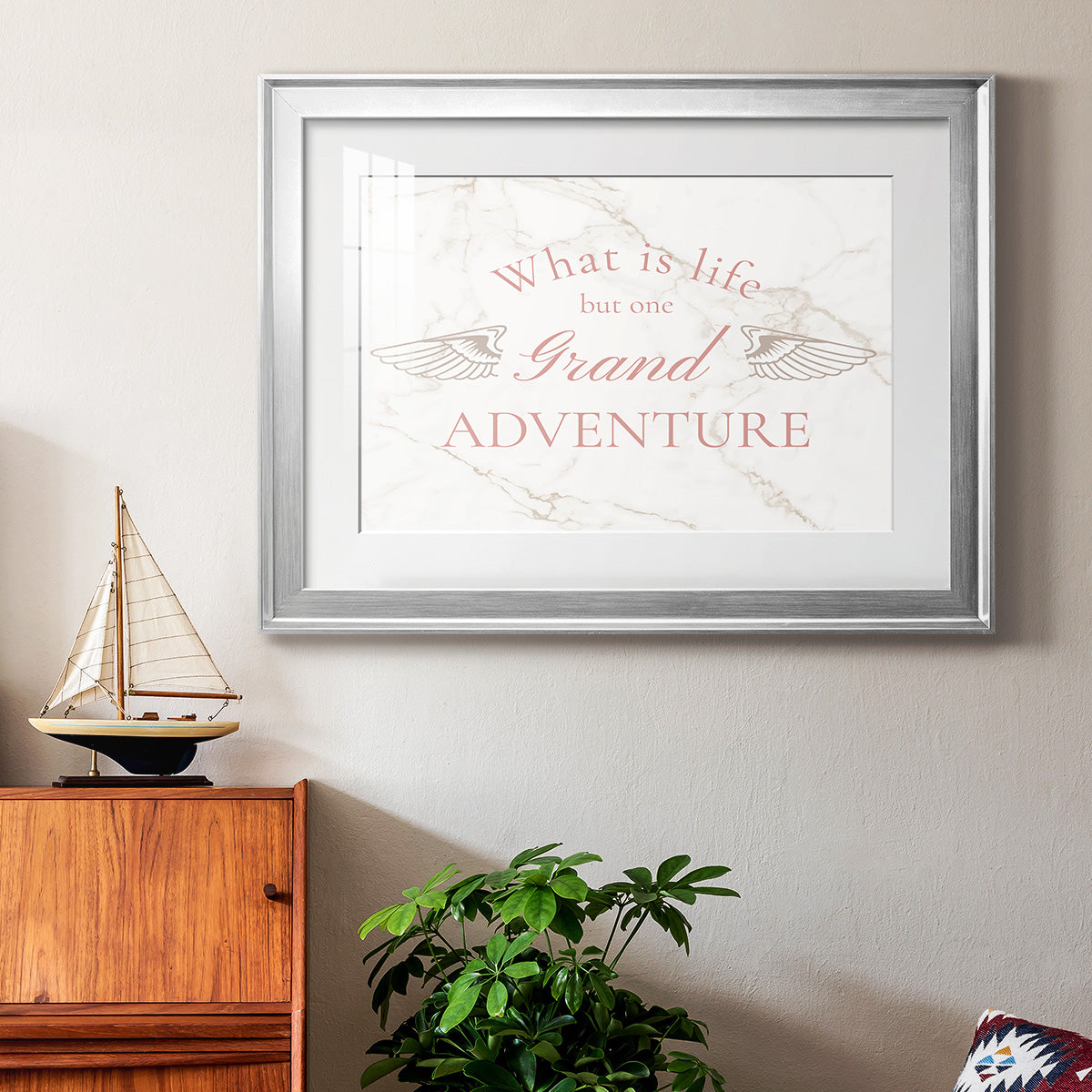 What is Life Premium Framed Print - Ready to Hang