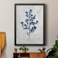 Wild Indigo II - Modern Framed Canvas Print