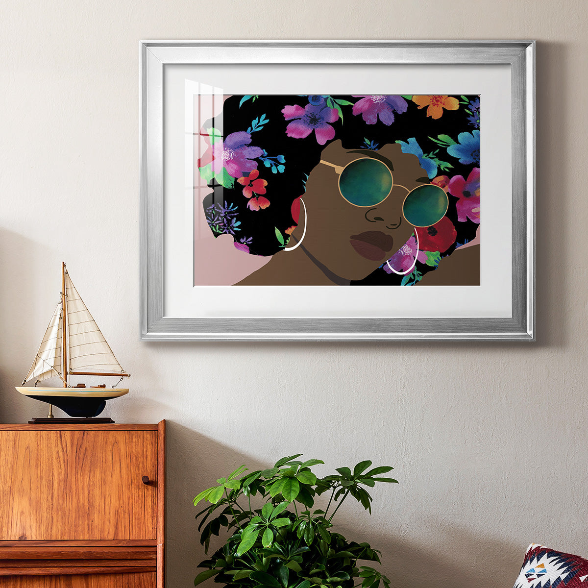 Butterfly Diva II Premium Framed Print - Ready to Hang