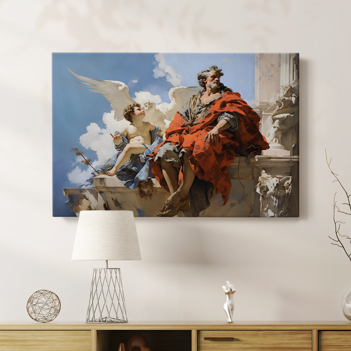 Angel LXVII - Canvas Art Print
