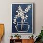 Vessel on Indigo I - Modern Framed Canvas Print