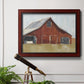 Rustic Red Barn I Premium Framed Canvas- Ready to Hang