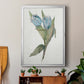 Blue Tulip Picks II - Modern Framed Canvas Print