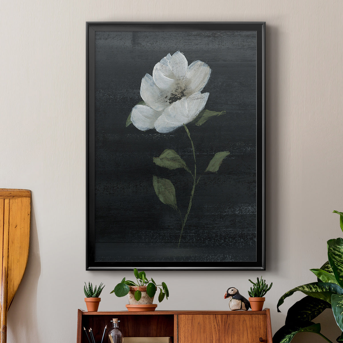 Country Botanical II - Modern Framed Canvas Print