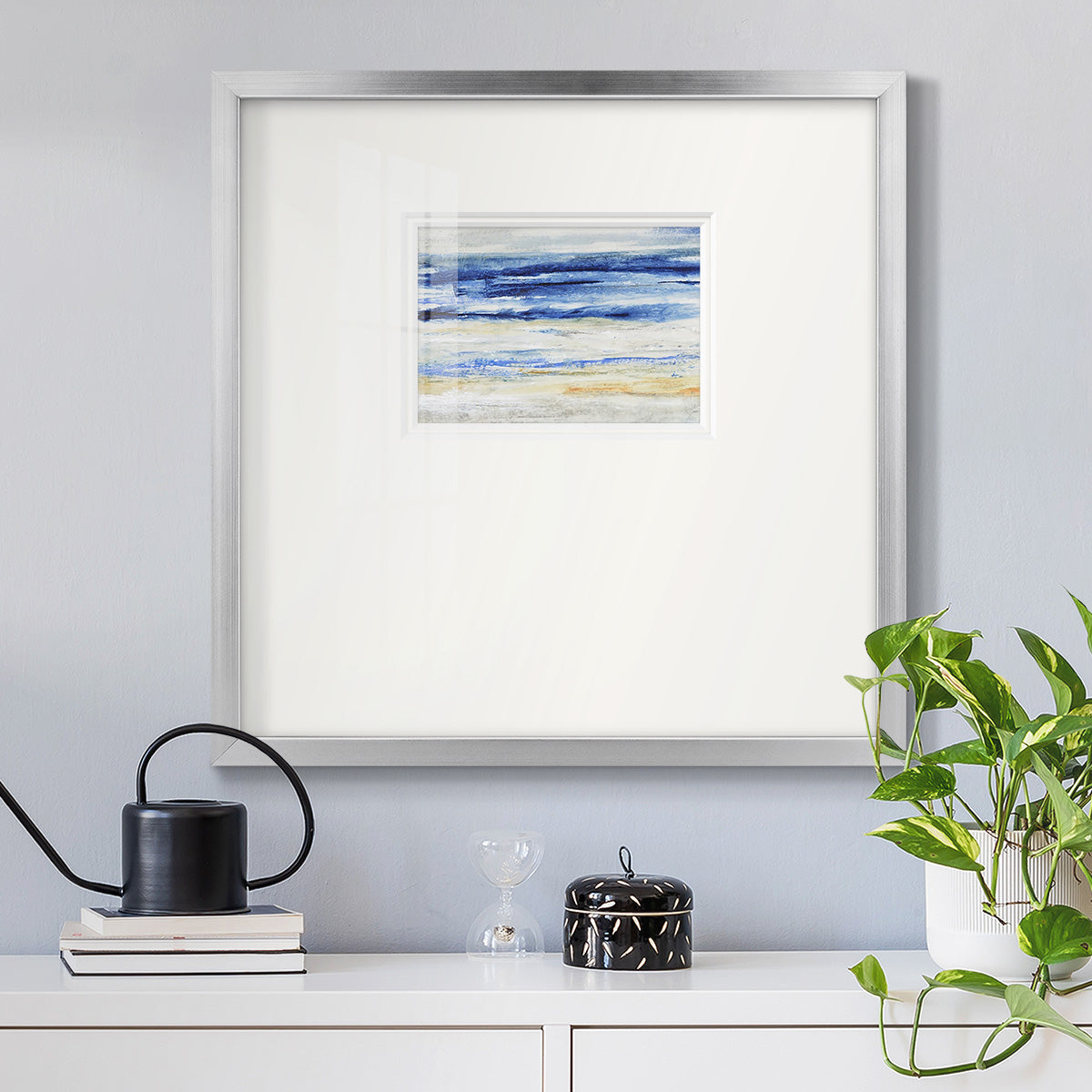 Choppy Seas II Premium Framed Print Double Matboard