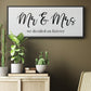 Decided on Forever - Floater Framed Canvas Print