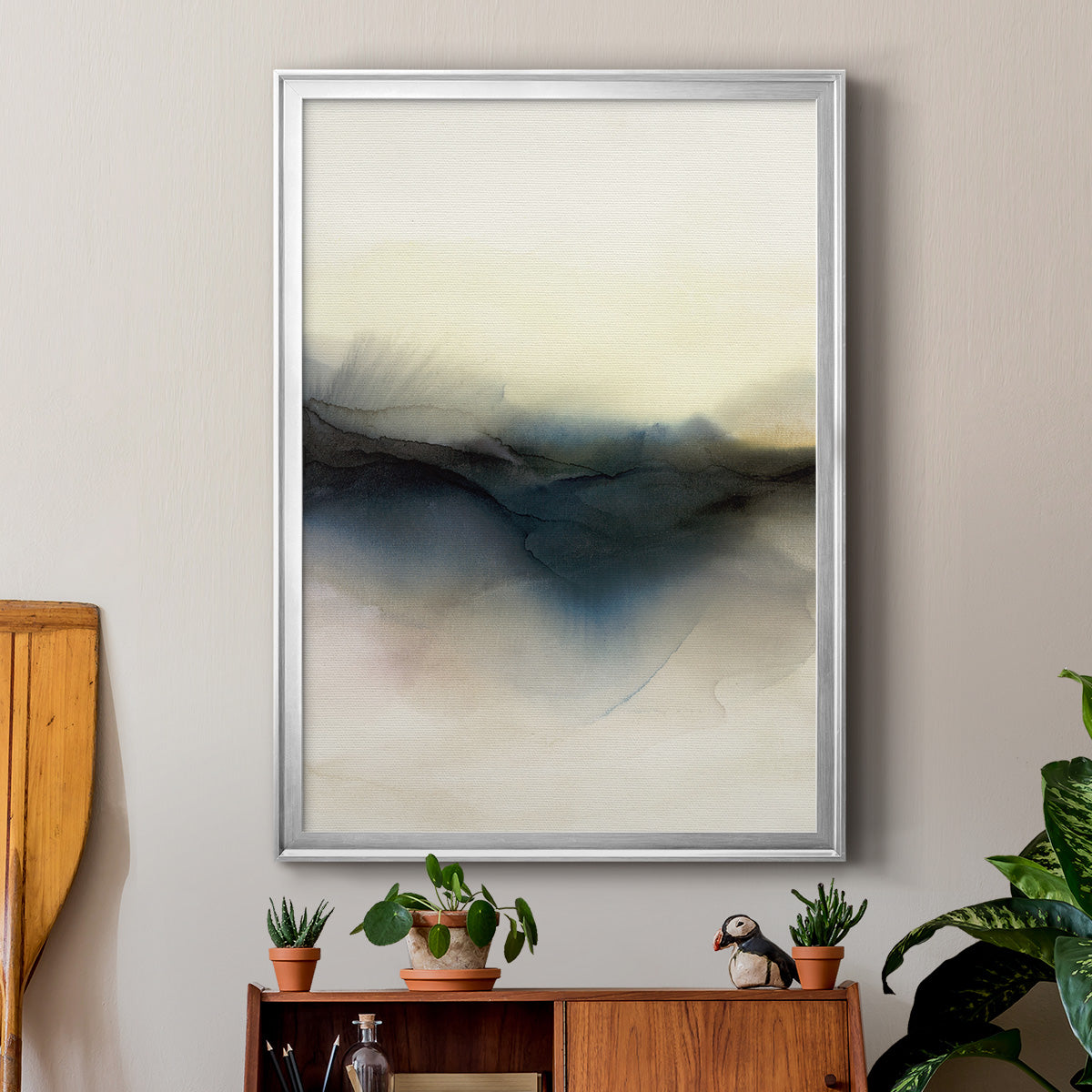 Continuum I  - Modern Framed Canvas Print