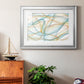 Curves and Waves V - Modern Framed Art Print