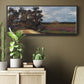 The Road and the House - Floater Framed Canvas Print