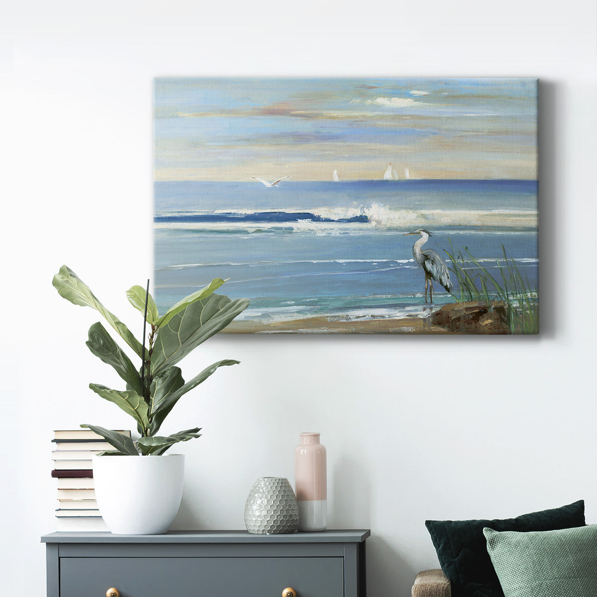 Sunrise Bay Premium Gallery Wrapped Canvas - Ready to Hang